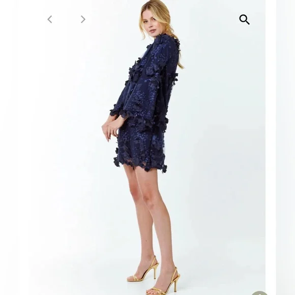 475.00 MESTIZA Flora Mini Dress SIZE XS ON SITE FULL PRICE - Picture 3 of 4